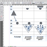 Пример работы верстальщика в программе Adobe inDesign